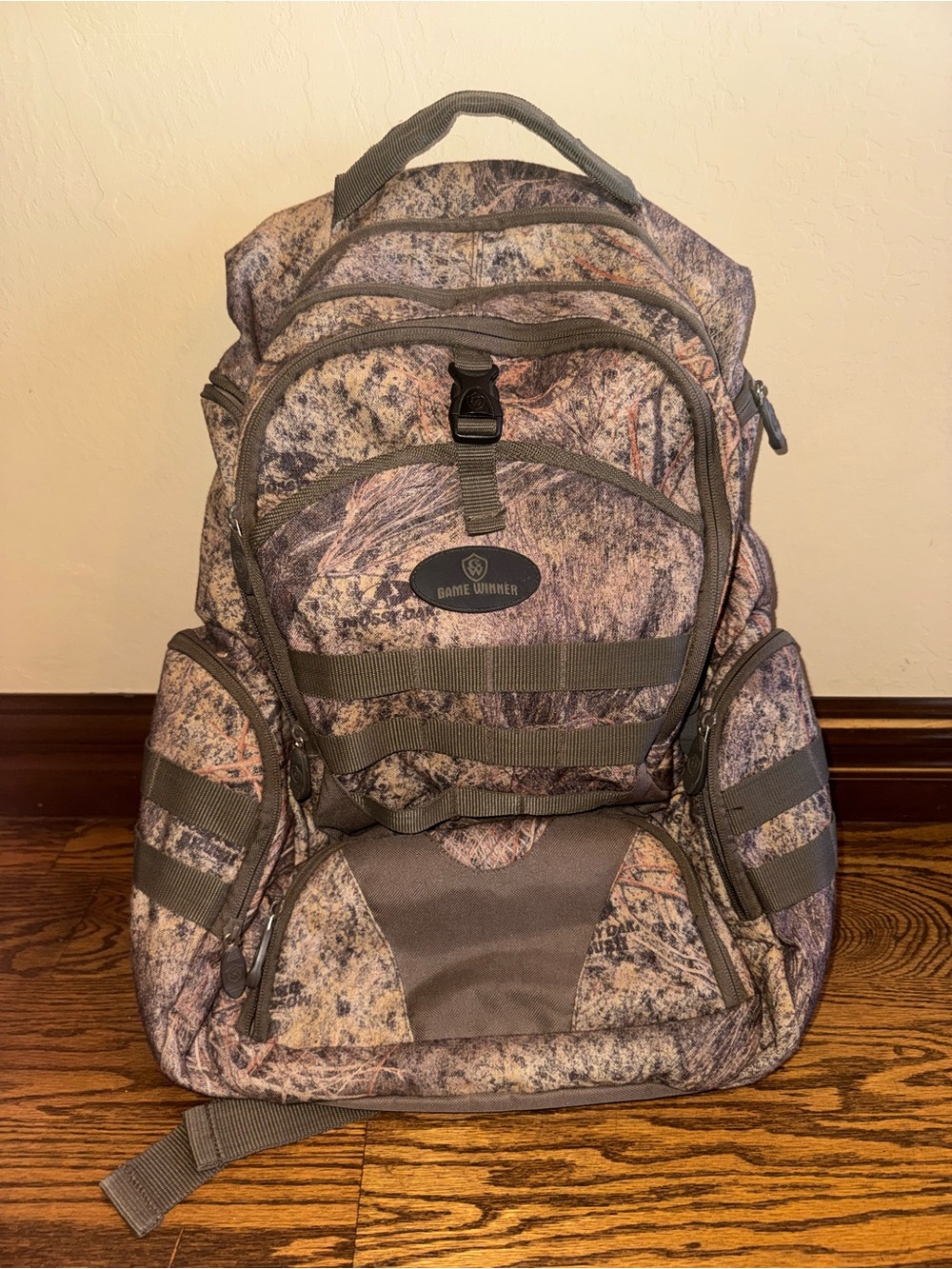 Game Winner Camouflage Tactical Hunting Backpack Brown Multi-Pocket Outdoor Gear